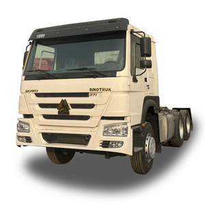 Camion tracteur d'occasion Haowei 6x4 10 roues 400 CV de China National Heavy Duty Truck Group avec une puissance de traction exceptionnelle, <span class=keywords><strong>prix</strong></span> usine - Product Image 1