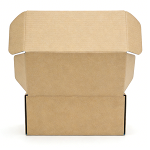 Boîte d'expédition personnalisée pour sacs à main et vêtements, emballage e-commerce en carton ondulé E-flute, boîte d'expédition découpée sur mesure - Product Image 6