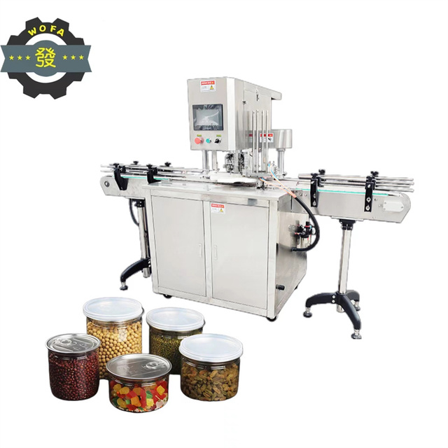 Automatic Can Sealer Machine for Aluminum Tin Pet Cans for Beer Soda Drinks Fish Food New Condition