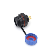 Connecteur d'aviation série SP SP17, prise étanche IP68, adaptateur mâle/femelle 2-12 broches, raccord fileté, terminaison à souder PC