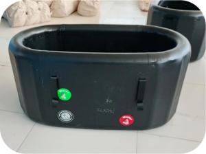 Baignoire de plongeon froid gonflable de luxe en PVC, ajustable, pour usage médical/thérapeutique - Product Image 2