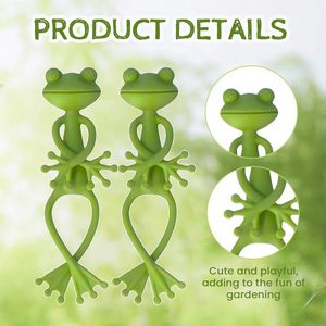 Soporte de Plástico para Plantas en Forma de Rana, Marco de Soporte para Árboles para Jardinería en el Hogar - Product Image 5