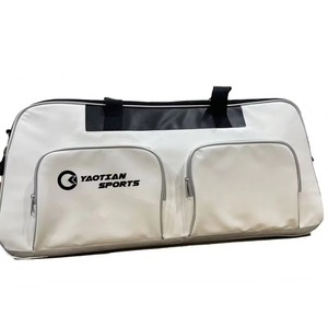 Sac à dos de sport pour raquettes de paddle-tennis, fabriqué en usine BSCI, avec compartiment rembourré pour 2 raquettes et compartiment pour chaussures. - Product Image 4