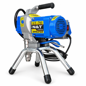 Pistolet pulvérisateur de peinture sans air portable de qualité industrielle électrique avec moteur sans balais 220V haute pression 3,8L/min - Product Image 4