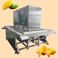 Automatische Mango Schilmachine Roestvrijstalen Fruit Schil Verwijderingsmachine
