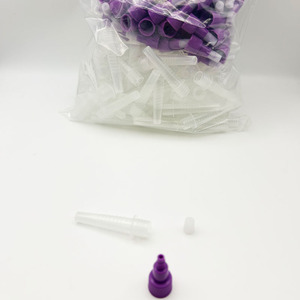 Tube d'extraction XZ Lab Supplies 1 ml, tube à usage unique en plastique pour analyse d'acides nucléiques et de sang - Product Image 6