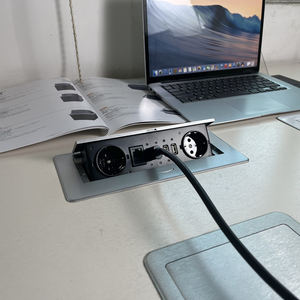 <span class=keywords><strong>Prise</strong></span> pop-up personnalisée <span class=keywords><strong>en</strong></span> usine avec <span class=keywords><strong>prise</strong></span> de <span class=keywords><strong>courant</strong></span> Schuko EU intégrée de table IP44 niveau 10A <span class=keywords><strong>courant</strong></span> 2 prises ca réseau RJ45 - Product Image 2