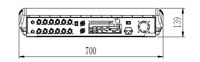 Console d'éclairage professionnelle Core I5 avec 64 univers DMX Écran tactile intégré de 15.6 pouces avec alimentation de secours UPS