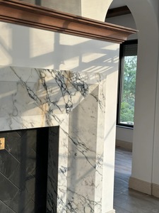 Carreaux 24x24 CALACATTA TURQUOISE <span class=keywords><strong>Marbre</strong></span> Calacatta <span class=keywords><strong>Marbre</strong></span> d'Italie Prix <span class=keywords><strong>pour</strong></span> plan de travail <span class=keywords><strong>Cheminée</strong></span> - Product Image 4