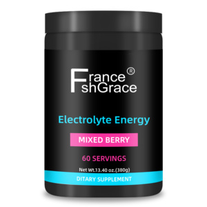 Nutraceutical Electrolyte Energy Supplement Manufacturer Hydration Support Mixed Berry 380g Electrolyte Energy Powder - Product Image 1