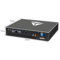 Mini PC Intel Core i9-10900F 10 cœurs 16 Go DDR4 512 Go SSD M.2 Petit hôte 4 ports USB 3.0 Haute vitesse pour le jeu et le traitement des données