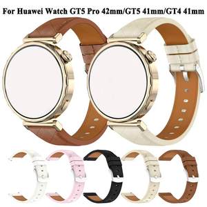 Correas de Reloj Inteligente de Cuero Sintético de 18 mm y 20 mm para <span class=keywords><strong>Amazfit</strong></span> <span class=keywords><strong>Bip</strong></span> <span class=keywords><strong>3</strong></span> Pro, Hebilla de Pin, Diseño Deportivo, Correa de Repuesto - Product Image 4