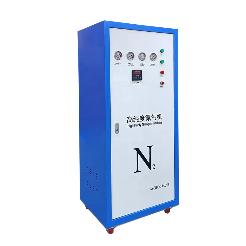 Máquina 5Nm3 do nitrogênio do equipamento da geração do gás da embalagem do alimento/máquina de enchimento do nitrogênio de Digitas 99.99