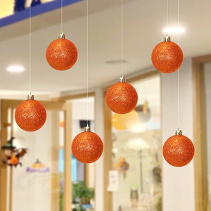 Cinta floral colgante de Halloween con colgante de papel de calabaza y araña de cinco estrellas para fiestas de Halloween - Product Image 5
