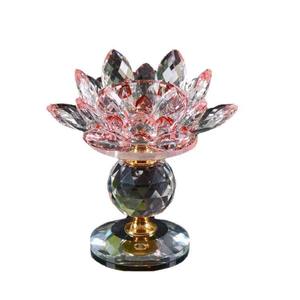 <span class=keywords><strong>Chandelier</strong></span> de lotus en cristal de fabricants pour la décoration de Bouddha lampe de lotus en cristal artisanat <span class=keywords><strong>chandelier</strong></span> décoration de mariage - Product Image 4