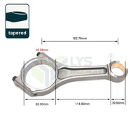 Pièces de moteur LYSMOTORS 448DT Bielle pour Land Rover Range Rover III 4.4L 448DT L322 L405 V8 8PCS Diesel LR035361