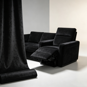 Decorative Wrinkle Proof Black <b>Velvet</b> Textile Multi Functional For Home Upholstery Fashion Garment - Product Image 1