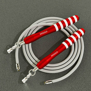 <span class=keywords><strong>Cuerda</strong></span> <span class=keywords><strong>de</strong></span> Saltar Inteligente <span class=keywords><strong>de</strong></span> Aluminio y PU con Doble Rodamiento <span class=keywords><strong>de</strong></span> <span class=keywords><strong>Alta</strong></span> <span class=keywords><strong>Velocidad</strong></span> y Liberación Rápida, con <span class=keywords><strong>Cuerda</strong></span> Ajustable <span class=keywords><strong>de</strong></span> 3 Metros para Ejercicios <span class=keywords><strong>de</strong></span> Fitness Unisex - Product Image 2