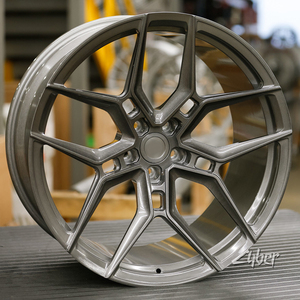 ล้อแม็ก EVO-4ปลอมแปลงเว้าลึกตามต้องการขอบล้ออัลลอย18 "-26" 5X130สำหรับ BMW Mercedes Audi Porsche Aston <span class=keywords><strong>Martin</strong></span> Land Rover VW - Product Image 5