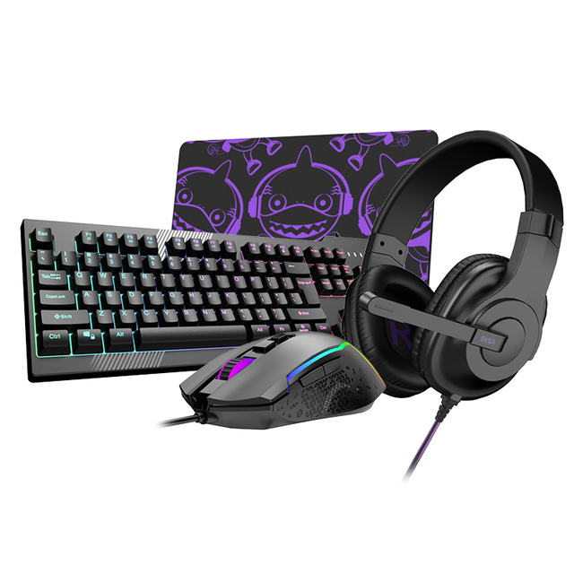 ET100PRO  Gaming Wired Headset  HI-FI Sound Quality for PS4 /xbox with Voice Control Wired and Surround Sound