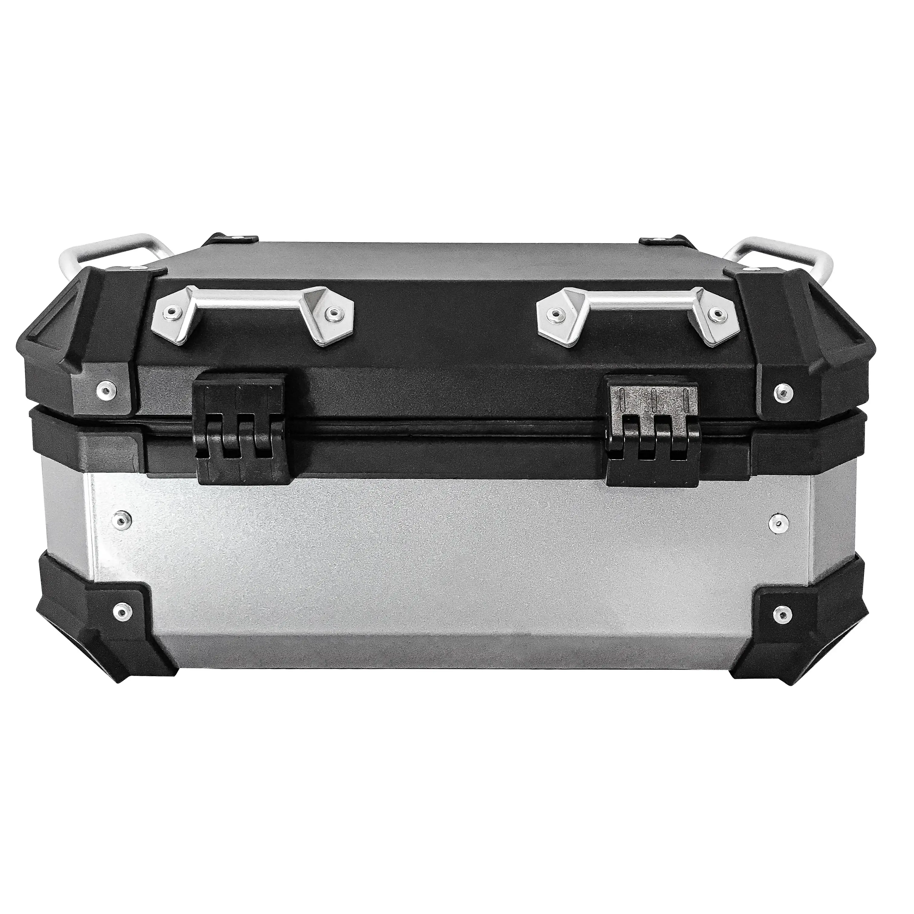 22L High quality Motorcycle Delivery Trunk Waterproof Top Box Aluminum Alloy Motorcycle