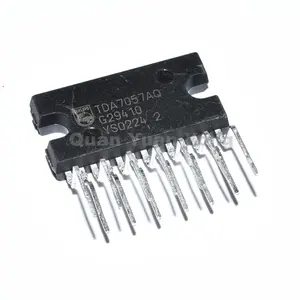TDA7057AQ 7057AQ 7057 ZIP Double audio power amplifier integrated circuit ic Hot selling Brand new with great price