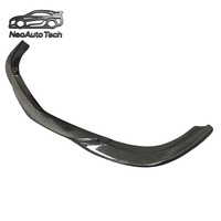 Nouvelle lèvre de pare-chocs avant en fibre de carbone style V NeoAuto Tech W204 Classe C, à visser, avec vis incluses, pour 2007-2013