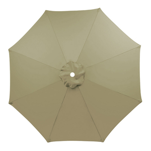 Couverture de parapluie de loisirs de cour extérieure anti-pluie crème solaire Uv parapluie tissu Polyester remplacement jardin <span class=keywords><strong>Parasol</strong></span> couverture en tissu - Product Image 1