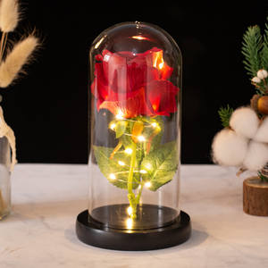 Rosa preservada para regalo de San Valentín, flor de amor eterna, decoración para siempre, Rosa eterna, <span class=keywords><strong>2022</strong></span> - Product Image 2