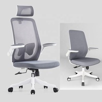 2024 Guangdong Furniture ergonomique papillon bureau maille chaise tissu accoudoir Design moderne réglable pour un usage domestique