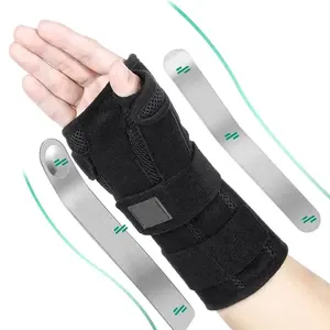 Penyangga Pergelangan Tangan Ortopedi Jempol Spica Belat Penyangga Pergelangan Tangan Orthosis Yang Dapat Disesuaikan