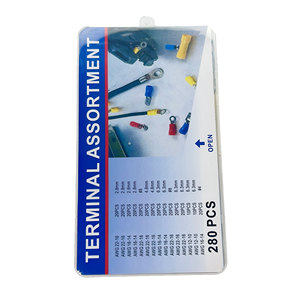 Alicate crimpador de 0.25-10mm² AWG 23-7, juego de 1200 terminales de férula HSC8 6-4A, kit de herramientas para crimpado de cables DIY de nailon OEM - Product Image 5