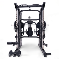 Système de musculation tout-en-un professionnel Smith Machine pour la maison, rack de musculation multifonctionnel robuste pour l'entraînement physique commercial