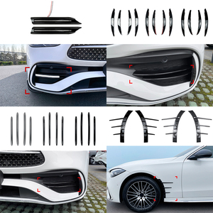 AMP-Z pour Classe C W206 AMG Line 2022+ : Lame de pare-chocs avant, séparateur latéral, autocollant, aileron, spoiler de pare-chocs, diffuseur - Product Image 3