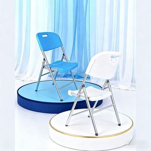 Klappbarer Outdoor-Stuhl für Camping, Partys und Veranstaltungen, Gartenstuhl aus Kunststoff, Terrassenhocker, Salon de <span class=keywords><strong>Jardin</strong></span> Esszimmerstühle - Product Image 4