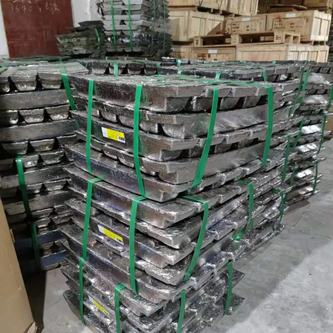 Factory's spot lead ingots contain lead with purity of 99.994%. Counter weight automobile machinery industry lead ingots