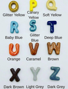 Ceramic Hanging Swallow Wedding <strong>Decoration</strong> Ornament Ceramic Bubble Letter Personalized <strong>Nursery</strong> Wall Decor - Product Image 5
