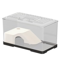 Aquarium pour crabes résidentiels, aquarium spécifique aux crabes, aménagement paysager écologique, aquarium d'élevage pour animaux grimpants, grenouille à cornes, forêt tropicale