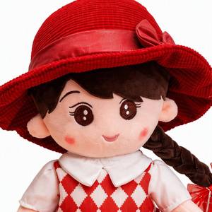 럭셔리 웨딩 커플 플러시 인형 프리미엄 부드러운 벨벳 봉제인형, 로맨틱한 침대 장식 선물, OEM 맞춤 제작 가능 - Product Image 4