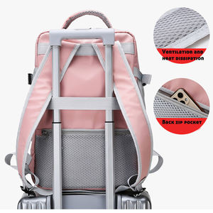 Sac à dos en nylon de qualité personnalisée, populaire pour les loisirs, les voyages, l'école, les adolescentes, imperméable, pour ordinateur portable - Product Image 6