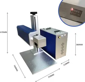 Fabrika fiyat Co2 kesme makineleri lazer oyma makinesi fotoğraf kristal fiyat 3d taşınabilir Mini Fiber lazer oyma makinesi