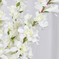 Vente en gros de fleurs artificielles de freesia de 86 cm, arrangement floral moderne de luxe, grande taille, nouvelle collection, en soie artificielle, pour centre de table de mariage, maison, hôtel