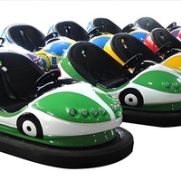 Voiture tamponneuse électrique, équipement de parc d'attractions, LED colorées, attraction intérieure/extérieure, véhicule durable, sûr et amusant