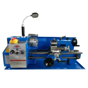 SUMORE wholesale hobby bench small metal mini lathe machine with LED light SP2102 for Sale