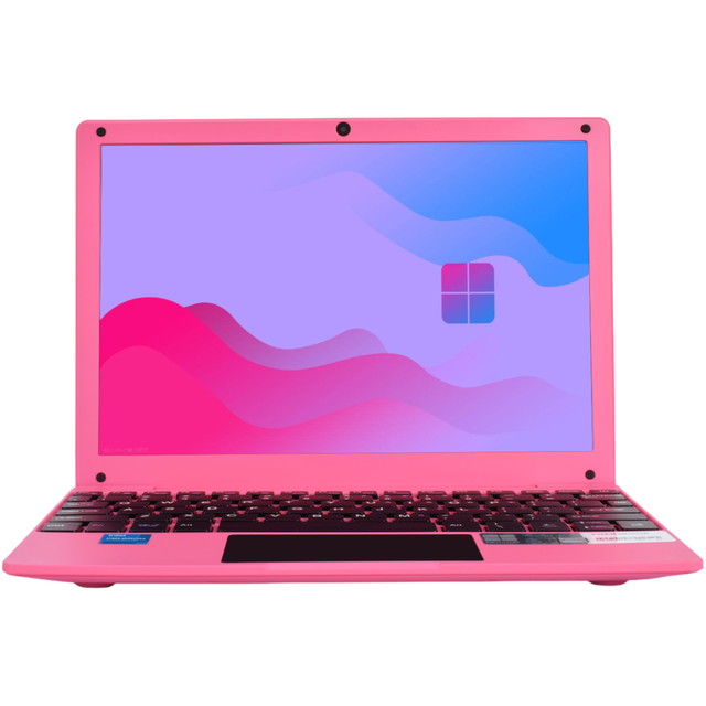2026 Portable 10.1 Inch Mini Laptop Intel Celeron N4000 Windows 11 8GB LPDDR4 RAM 128GB SSD IPS Panel Notebook for Students