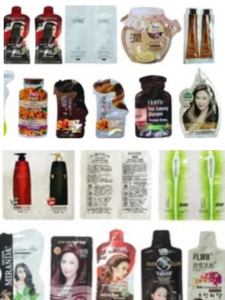 Machine d'emballage de sacs de remplissage de produits laitiers quadruplex motorisée entièrement automatique à haut rendement - Product Image 6