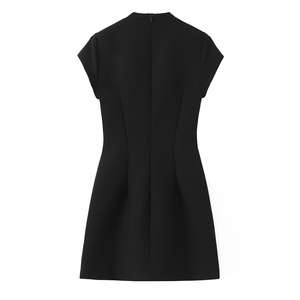 TAOP&ZA 2026 Nuovo Abito Elegante e alla Moda con Scollo Quadrato, Maniche Corte e <span class=keywords><strong>Fiocco</strong></span> Ricamato 4661309 2213777 - Product Image 3