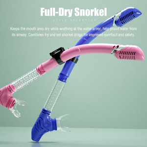 <span class=keywords><strong>Masque</strong></span> de plongée et tuba anti-buée en silicone, avec sangle réglable pour la plongée en mer et la plage - Product Image 3