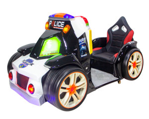 Machine de jeux vidéo de course pour enfants en fibre de verre, avec monnayeur, voiture de <span class=keywords><strong>police</strong></span> à conduire, écran LCD 17 pouces, certifiée CE, marque M SKY, pour usage intérieur - Product Image 2