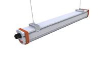 Garansi 3 Tahun IP69K Rumah PC PC Aluminium PCB 90Ra 120lm/W 0.6M 20W LED Lampu Tri-proof untuk Penerangan Laboratorium